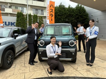 ＮＥＷハスラー試乗車ございます！